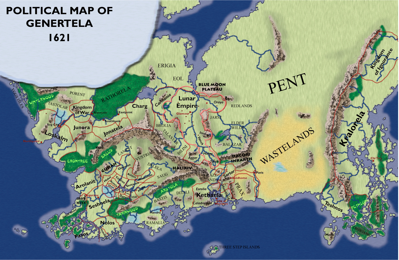 Genertela Map